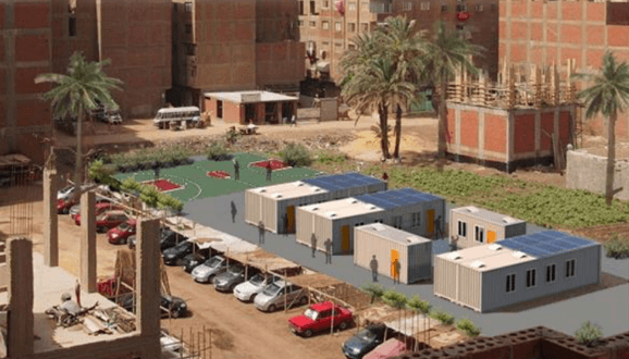 Temporary and Urgent Classroom Building